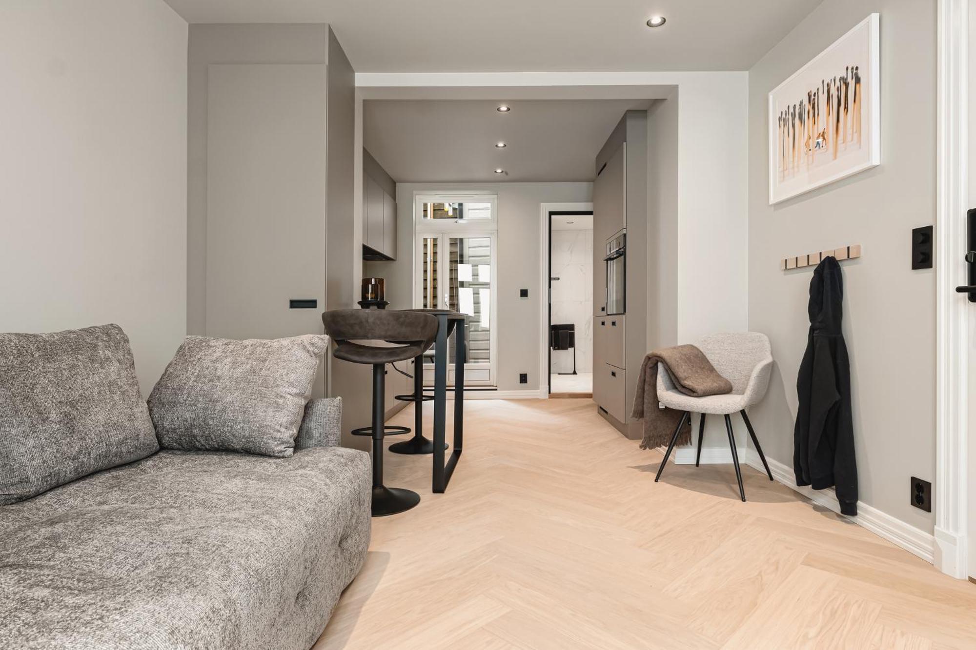 Апартаменты Bryggen // Floyen Living Берген Экстерьер фото